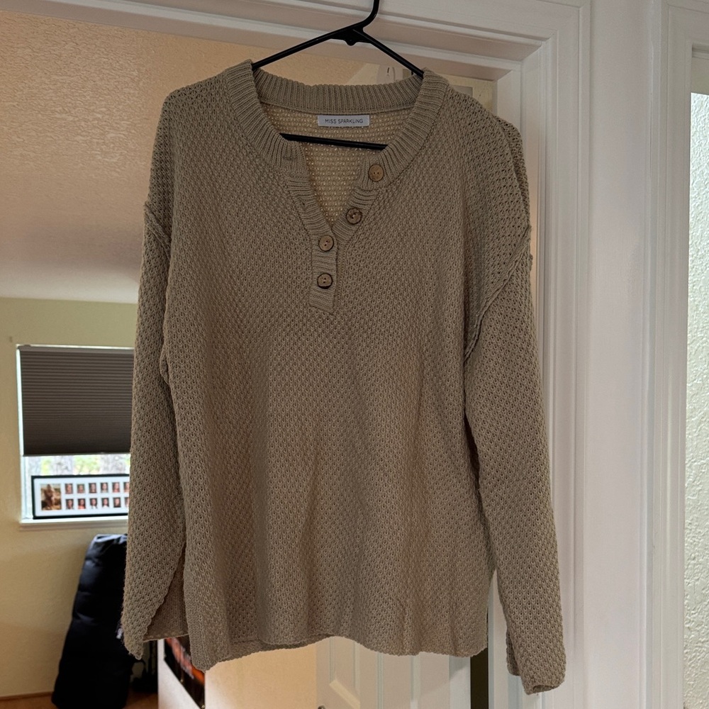 Tan Sweater